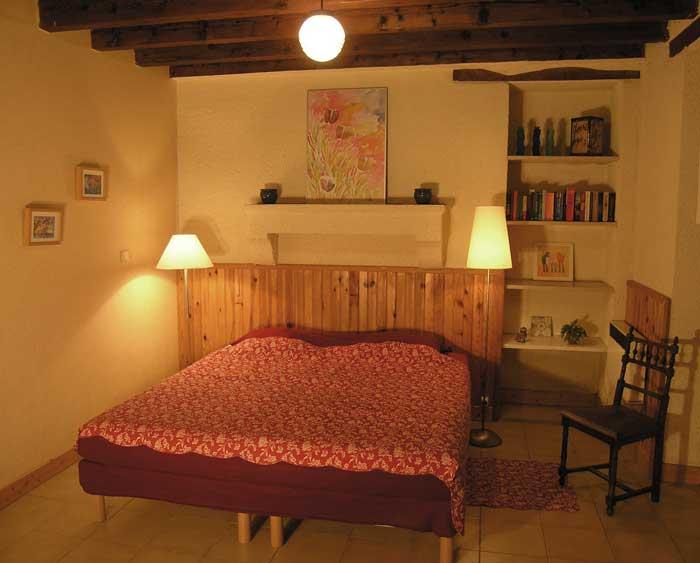gite La Chouette slaapkamer